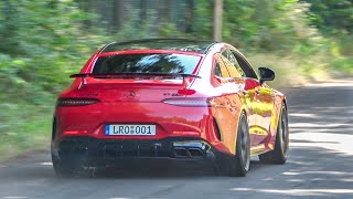 1000HP Mercedes GT63S AMG  DRAG RACING Insane Turbo Sound LAUNCH Control [upl. by Paff]