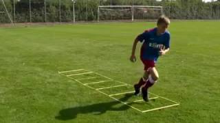 Fussballtraining Laufleiter 8  Laufschule  Koordination [upl. by Doersten]