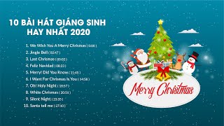 TOP 10 bài hát giáng sinh tiếng anh hay nhất  Học Tiếng Anh qua bài hát [upl. by Derrek671]