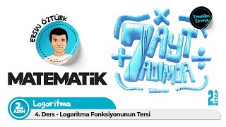 2 Adım 4 Ders Logaritma Fonksiyonunun Tersi [upl. by Asiel]