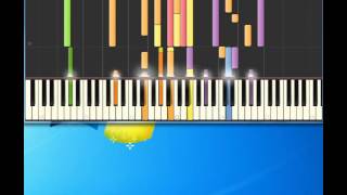 Backstreet Boys No One Else Comes Close Piano tutorial by Synthesia [upl. by Bancroft]