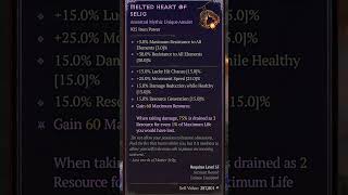 Changes To Melted Heart Of Selig Mythic Unique Season 5 diablo4 [upl. by Snevets642]