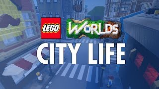 Brand New City Builds for LEGO Worlds [upl. by Oech]