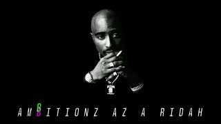 Ambitionz Az A Ridah INSTRUMENTAL [upl. by Ailahk]