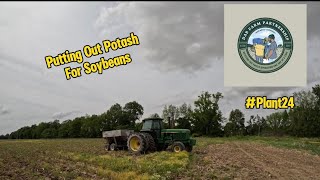 Feeding Soybeans Potash Updates on Rain and General Vlogging [upl. by Sisak]