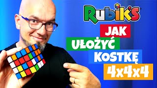 Jak ułożyć kostkę Rubika 4x4x4 [upl. by Kurland]