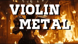 Violin  Metal Solo Music – Unleashing the Power of Strings and Steel 🎻🔥🎸 [upl. by Raynold401]