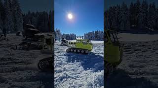 araci bolu gerede kar snowcat spryte thiokol turkey [upl. by Atipul308]