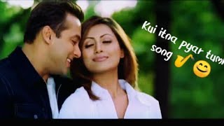 kui itna pyar tumko full song video Film 📽️kui itna pyar tumko 🎷😊⭐ [upl. by Leotie]