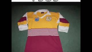 BRISBANE BRONCOS JERSEYS FROM 19881999 [upl. by Daryle]