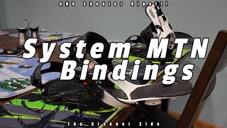 System MTN Snowboard Bindings Review  GNU Cheater copies [upl. by Mota]