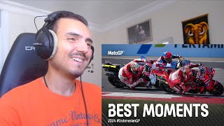 Best MotoGP™ Moments 🤯  2024 Mandalika IndonesianGP [upl. by Lavinie]