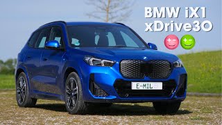 BMW iX1 xDrive30 M Sportpaket im Test 💙  Stylisches Elektrofahrzeug für jedes Terrain  bmw [upl. by Elinor3]