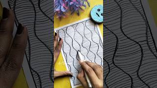 3d drawing stressfree drawing drawing zentangleart art shorts shortsfeed [upl. by Nylarac516]