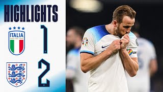 Italy 12 England  Kane Becomes Englands Record AllTime Goal Scorer  Highlights [upl. by Elora]