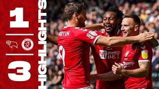 WEIMANN SEMENYO amp KLOSE SCORE  Derby County 13 Bristol City  Highlights [upl. by Naanac283]