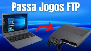 PS3 FTP FileZilla  Transferir PKG ISO jogos fácil e rápido [upl. by Lathan937]