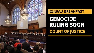 ICJ to deliver initial ruling in genocide case against Israel  ABC News [upl. by Seow660]