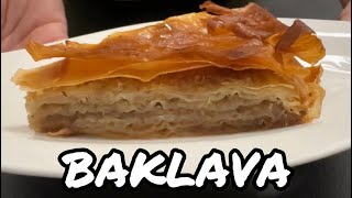 BAKLAVA  Najbolji recept za baklavu koja nije preslatka [upl. by Sverre]