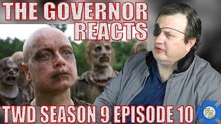 The Walking Dead 9x10 Reaction  quotOmegaquot  The Governor Reacts [upl. by Keslie]