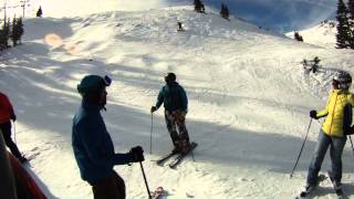 Skiing With Tele Mike at ABasin [upl. by Clardy]