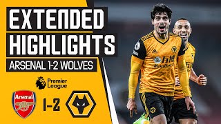 Our first ever win at the Emirates  Arsenal 12 Wolves  Extended highlights [upl. by Oicnedif]