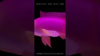 DIGITAL ART DAY 198 PICTILIS ANTHIAS artoftheday digitalilustration digitalart [upl. by Pandolfi]