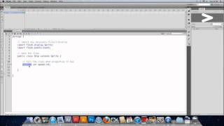 Game Development in AS3 Part 1  Setting up an AS file [upl. by Centonze]