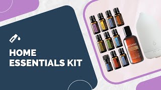 doTERRA Open Box  Home Essentials Kit [upl. by Valida69]