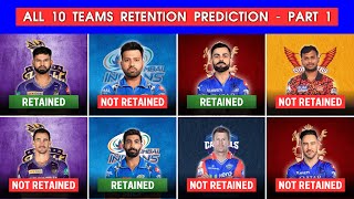 🏏 IPL Potential Retentions  MI RCB KKR SRH DC  IPL 2025 Retention Prediction  IPL Tamil [upl. by Uhej]