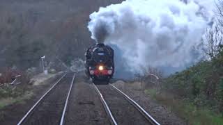 The Bath amp Bristol Christmas Express at Keynsham [upl. by Israel548]