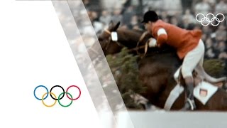 Equestrian  Pierre Jonquères dOriola  Highlights  Tokyo 1964 Olympics [upl. by Appolonia135]