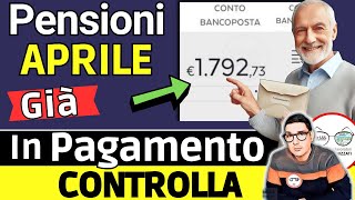 ANTICIPO ✅ PENSIONI APRILE 2024 ➜ PAGAMENTI PASQUA 📈 IMPORTI NETTI AUMENTI IRPEF INVALIDI MINIME [upl. by Yeltihw91]