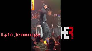 Lyfe Jennings LIVE In Houston TX lyfejennings [upl. by Amisoc]