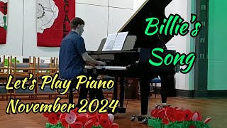 Billies Song Valerie Capers  Lets Play Piano  November 2024 [upl. by Benoite]