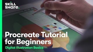 Procreate Tutorial  Digital Illustration Basics [upl. by Ardnazxela302]