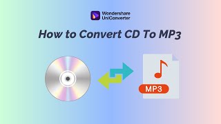 How to Convert CD To MP3 in Simple Clicks  Audio Converter [upl. by Yart]