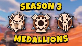 Ranking EVERY MEDALLION From SEASON 3 [upl. by Oilut]