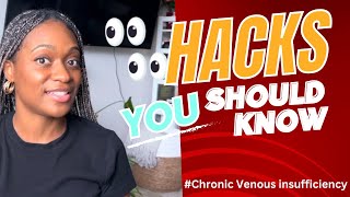 Life Hacks for Chronic Venous Insufficiency  Living with CVI [upl. by Moll]