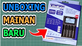 Unboxing dan Review Charger Tester Liitokala LiiM4 [upl. by Benildis]