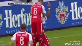 3Liga Saison 20162017 SSV Jahn Regensburg Tore [upl. by Aires]