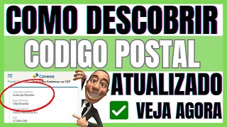 ✅️COMO DESCOBRIR MEU CODIGO POSTAL DESCOBRIR CODIGO POSTAL [upl. by Gemmell226]