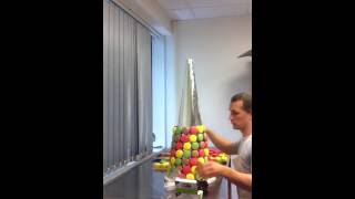 How To Make Macaron Tower Easy [upl. by Nollie]