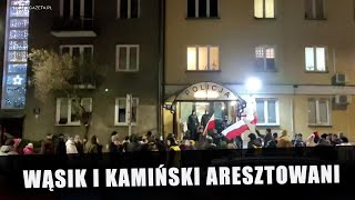 WĄSIK I KAMIŃSKI ARESZTOWANI [upl. by Nylrem]