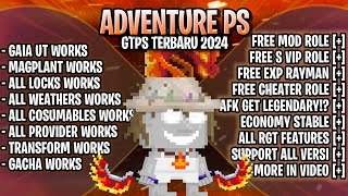 FREE EXP RAYMAN FREE 3 ROLES🙀 GTPS TERBARU 2024 VERSI 47  GROWTOPIA PRIVATE SERVER TERBARU 2024 [upl. by Lemkul]