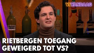 Rob Goossens hoorde wild gerucht Jeroen Rietbergen werd toegang geweigerd in Amerika  VI VANDAAG [upl. by Icnarf411]