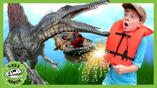 The T Rex Dinosaur goes Roar Roar Roar shorts nurseryrhymes kidssong hooplakidztv [upl. by Nueovas]