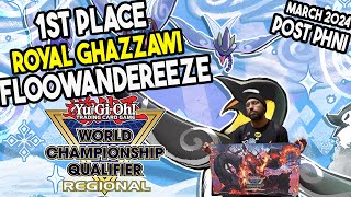 YuGiOh Regional UNDEFEATED 1st Place  Floowandereeze Deck Profile ft Royal G  Fredericton NB [upl. by Namrak]