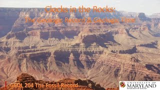 Lecture 2 Clocks in the Rocks The Geologic Record and Geologic Time [upl. by Namyac572]