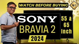 Sony Bravia 2 TV  Sony Bravia 2 vs 75L  Best TV 2024 [upl. by Annairda]